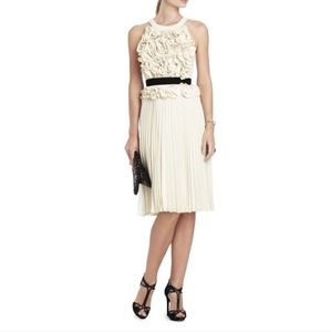 BCBGMAXAZRIA Cream Dress Sz 4